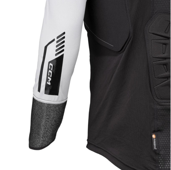 Нательное белье (майка с длинным рукавом) CCM TACKS PRO CUT PROTECTION LONG SLEEVE TOP SR