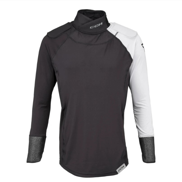 Нательное белье (майка с длинным рукавом) CCM TACKS PRO CUT PROTECTION LONG SLEEVE TOP SR