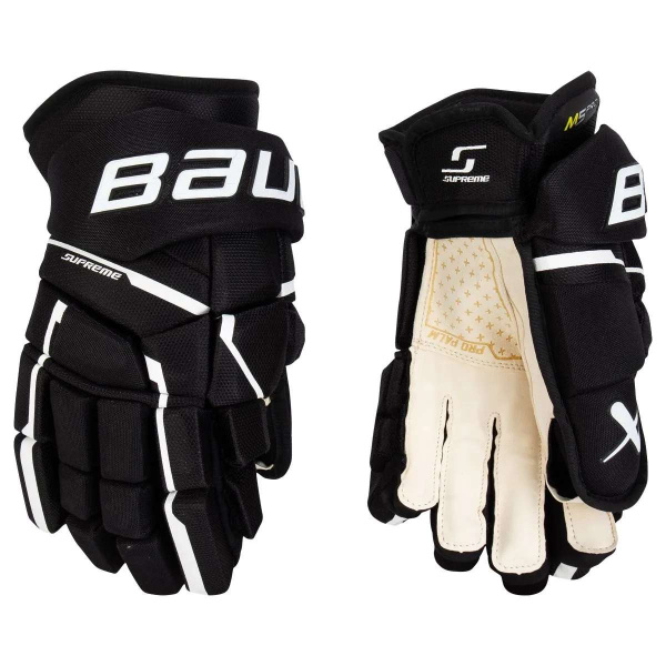 Перчатки BAUER SUPREME M5 PRO INT (BLK/WHT 12")